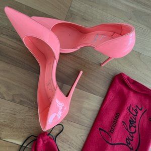 AUTHENTIC Christian Louboutin Iriza Patent Dragon Size 36